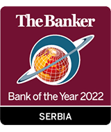 The Banker - Bank of the Year 2022, Serbia