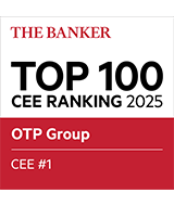The Banker - Top 100 CEE ranking 2025 - OTP Group