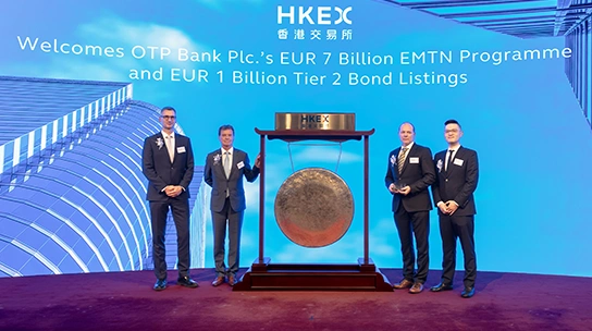 Hong Kong Stock Exchange gong
